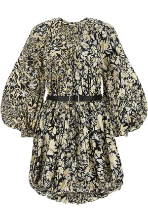Jil Sander Femme, Robes, Multicolore, Taille: 40 FR Mini-robe imprimée en nylon