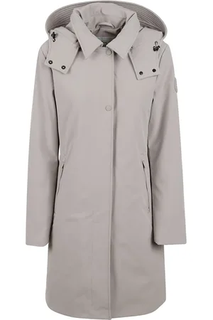 Woolrich Femme, Manteaux, , Taille: 40 FR Firth Down Hooded Trench