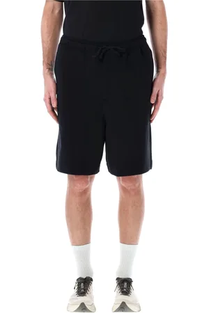 Y-3 Homme, Shorts, Noir, Taille: XL Short Casual en Molleton Français