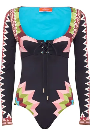 La DoubleJ Femme, Maillots de bain, Multicolore, Taille: 36 FR Sunset Suit
