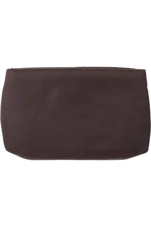 Ivy & Oak Femme, Sacs, Brun, Taille: ONE Size Pochette rembourrée marron brillante avec poches