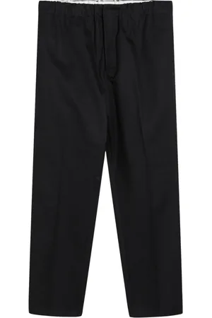 Jil Sander Homme, Pantalons, Bleu, Taille: M Pantalon Ample et Décontracté