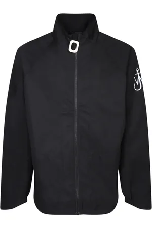 J.W.Anderson Homme, Vestes, Noir, Taille: M Veste en nylon Coupe Régulière