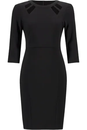 Joseph Ribkoff Femme, Robes, Noir, Taille: 42 FR Robe Midi
