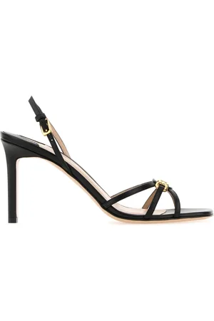 Tom Ford Femme, Chaussures, Noir, Taille: 37 EU Sandales à Talons Aiguilles avec Bride Cheville