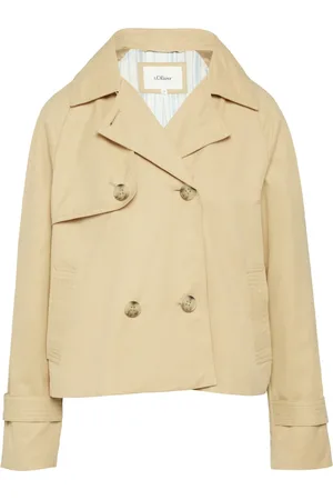 QS by s.Oliver Femme, Vestes, , Taille: 46 FR Veste Caban décontractée