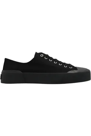 Jil Sander Homme, Chaussures, Noir, Taille: 40 EU Baskets à Lacets en Coton