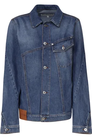 J.W.Anderson Femme, Vestes, Bleu, Taille: 38 FR Veste Twisted