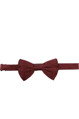 Lady Anne Homme, Accessoires, Rouge, Taille: ONE Size Noeuds Papillon et Cravates Rouges avec Patch Logo