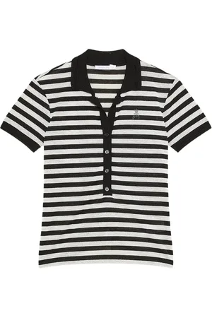 Patrizia Pepe Femme, Tops, Blanc, Taille: 42 FR Top Tricot Essentiel