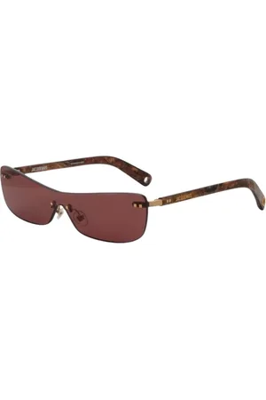 Jacquemus Homme, Accessoires, Brun, Taille: ONE Size Lunettes de soleil élégantes avec protection UV