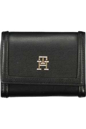 Tommy Hilfiger Femme, Accessoires, Noir, Taille: ONE Size Portefeuille en polyéthylène