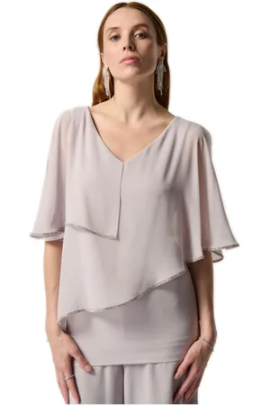 Joseph Ribkoff Femme, Blouses et Chemises, Rose, Taille: 42 FR Top sans manches