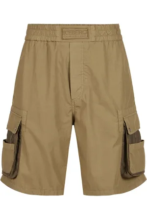 Iceberg Homme, Shorts, , Taille: M Bermuda en Toile Parachute