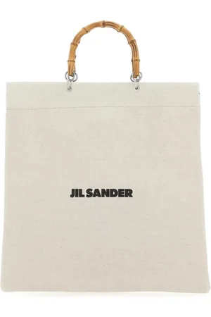 Jil Sander Homme, Sacs, , Taille: ONE Size Sand Canvas Tote Bag