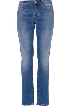 Liu Jo Homme, Jeans, Bleu, Taille: W38 Pantalon Bleu Casual Élégant