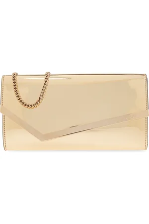 Jimmy Choo Femme, Accessoires, Jaune, Taille: ONE Size Emmie Wallet On Chain