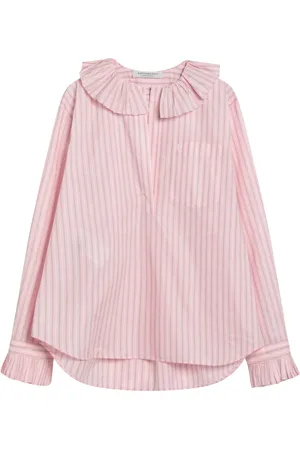 Serafini Femme, Blouses et Chemises, Rose, Taille: 36 FR Chemise à manches longues