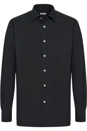 Kiton Homme, Chemises, Noir, Taille: 5XL Chemise en coton