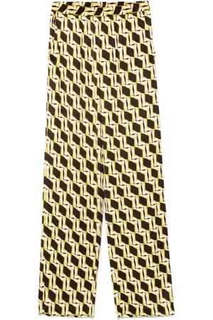 Msgm Femme, Pantalons, Brun, Taille: 36 FR Pantalon Élégant