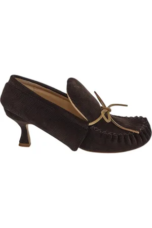 J.W.Anderson Femme, Chaussures, Brun, Taille: 36 EU Mocassin à Talon Chat
