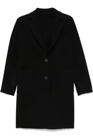 PESERICO SIGN Femme, Manteaux, Noir, Taille: 38 FR Manteau Élégant