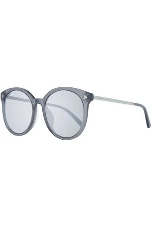 Bally Femme, Accessoires, Gris, Taille: ONE Size Femmes Lunettes de Soleil Cat Eye Gris Miroir