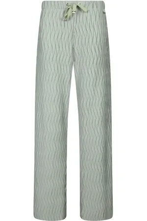 HERNO Femme, Pantalons, Vert, Taille: 40 FR Pantalon vert élégant pour femmes