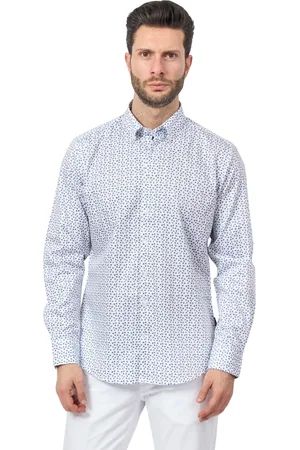 Bugatti Homme, Chemises, Multicolore, Taille: 4XL Chemise Multicolore à Micro-Motifs All-Over