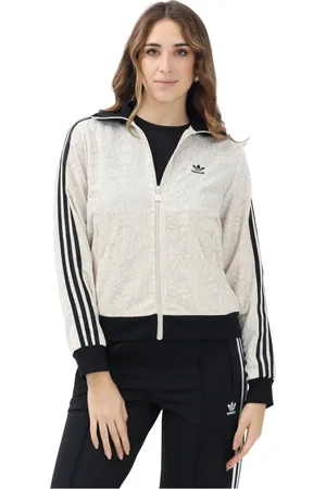 adidas Femme, Sweatshirts et sweats à capuche, Multicolore, Taille: 36 FR Sweat à glissière Snake Firebird