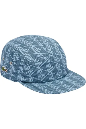 Lacoste Unisex, Accessoires, Bleu, Taille: S Casquette visière bleue inspirée des archives