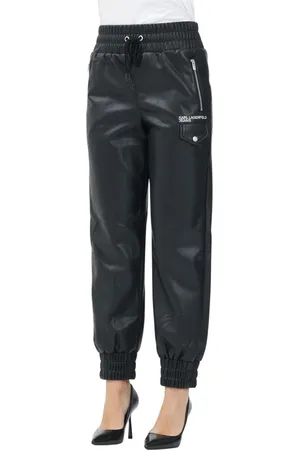 Karl Lagerfeld Femme, Pantalons, Noir, Taille: 36 FR Pantalon Noir