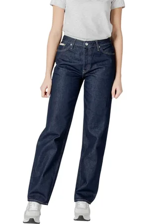 Calvin Klein Femme, Jeans, Bleu, Taille: W29 Vintage Loose Fit Wide-Leg Jeans