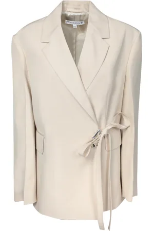 J.W.Anderson Femme, Vestes, , Taille: 38 FR Veste Blanche Élégante Vêtements pour Femmes