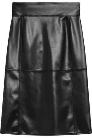 Max Mara Femme, Jupes, Noir, Taille: 38 FR Jupe Longue dans un Style Tendance