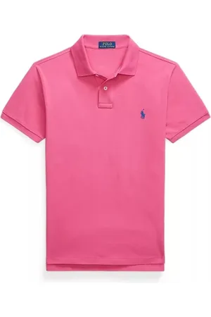 Ralph Lauren Homme, Tops, Rose, Taille: L T-shirt Décontracté en Coton