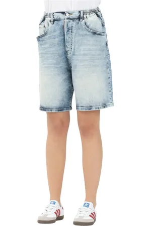 Dsquared2 Femme, Shorts, Bleu, Taille: 42 FR Shorts Bermuda en Denim Clair