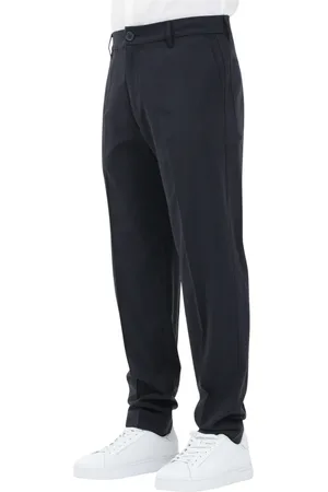Armani Exchange Homme, Pantalons, Bleu, Taille: W32 Pantalon élégant bleu homme printemps/été