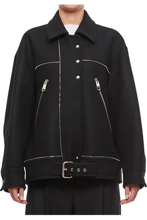 Khaite Femme, Vestes, Noir, Taille: 38 FR Veste en Laine Noire