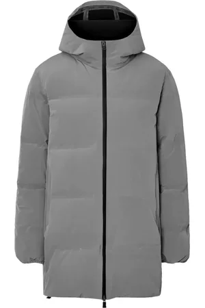 HERNO Homme, Manteaux, Gris, Taille: 2XL Parka à Capuche Grise Impact