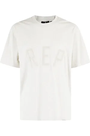 Represent Homme, Tops, , Taille: 2XL T-shirt brodé en couleur crème