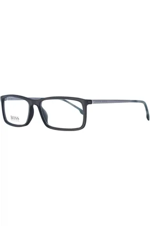 HUGO BOSS Homme, Accessoires, Gris, Taille: ONE Size Montures de lunettes rectangulaires