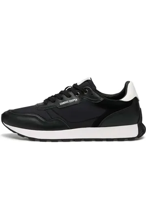 Candice Cooper Homme, Chaussures, Noir, Taille: 45 EU Baskets en cuir et tissu technique Plume 2 Man.