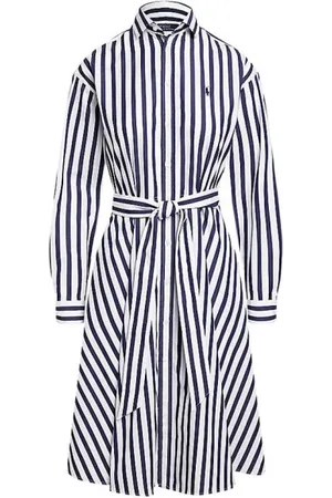 Ralph Lauren Femme, Robes, Bleu, Taille: 36 FR Robe Élégante pour Femmes
