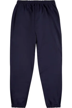 Fred Perry Homme, Pantalons, Bleu, Taille: M Pantalon en polyester avec ruban contrastant