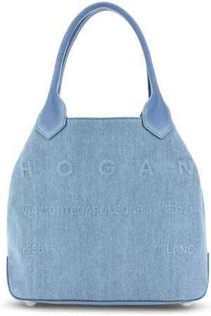 Hogan Femme, Sacs, Bleu, Taille: ONE Size Sac Chic Celeste
