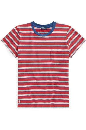Ralph Lauren Femme, Tops, Rouge, Taille: 38 FR T-shirt Casual en Coton