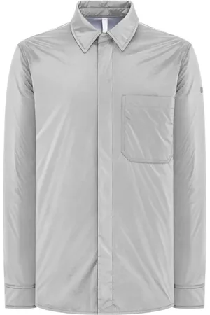 Duno Homme, Vestes, Gris, Taille: L Veste chemise légèrement rembourrée