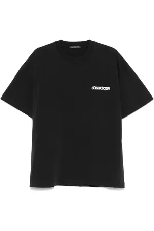 Cole Buxton Homme, Tops, Noir, Taille: M T-shirt Col Rond Noir