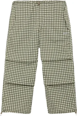 Autry Homme, Pantalons, Vert, Taille: S Pantalon Parachute en Nylon avec Taille Élastique